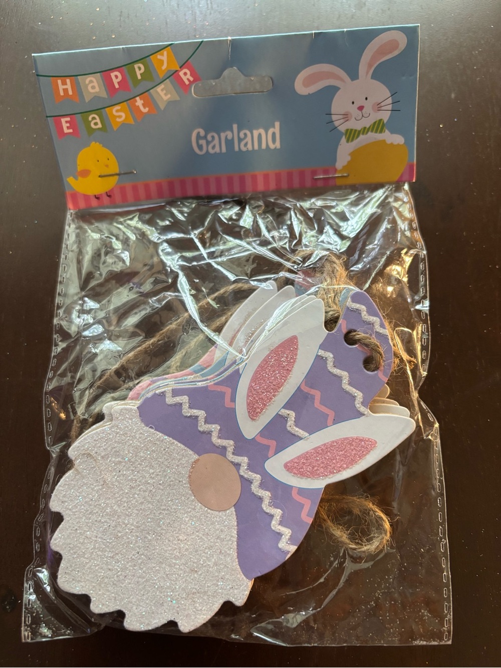 Easter Bunny Garland Hanging Decor 
Pastel Bunny Easter Decoration-New